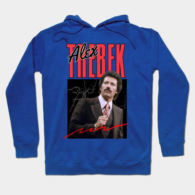 Alex trebek/// retro for fans Hoodie by DetikWaktu